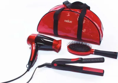 Image de Ardes M350 Sèche-cheveux Noir, Rouge