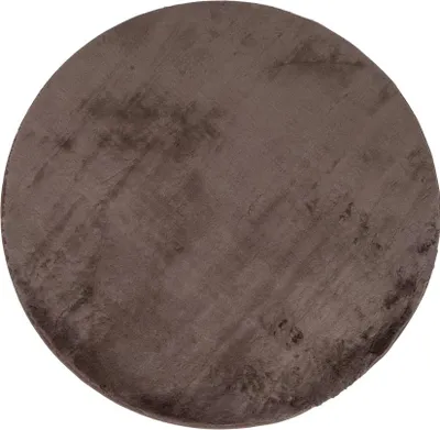 Produktbild von Milton & Oldbrook Flauschiger Teppich Ø 160 cm Pavia Taupe