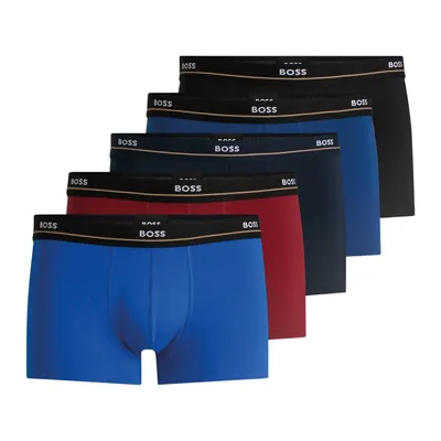 Produktbild von Boss Essential Trunk Boxershorts Herren (5er Pack)