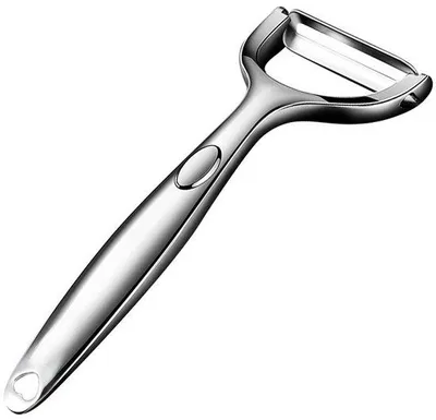 Produktbild von Eisenkocher - Roestvrij Stahl - Gemüse-Schälhilfe - Ergonomischer Griff - 5-in-1 - Gartenschälhilfe