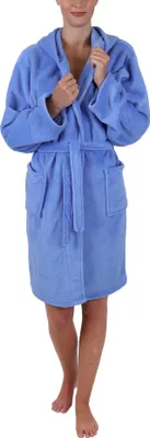 Produktbild von Betz Kinder Bademantel "STYLE" mit Kapuze Kinderbademantel Farbe hellblau Größe - 140