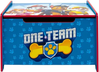 Produktbild von Paw Patrol Spielzeugregal Aus Holz Durchsichtig  Durchsichtig One Size