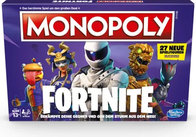 Produktbild von HASD1008 - Monopoly: Fortnite, Brettspiel, für 2-7 Spieler, ab 13 Jahren (DE-Ausgabe)