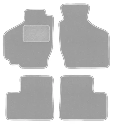 Zdjęcie produktu dla Dywaniki welurowe OSLO do: Suzuki Ignis I 2001-2008 hatchback szare 4 szt.