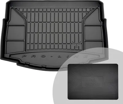 Produktbild von FROGUM ProLine 3D Gummimatte Exklusive Auto Kofferraummatte Kofferraumwanne für Volkswagen Golf VII 2012-2020