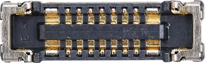 Image de Clappio, Connecteur FPC Bouton d'alimentation pour iPhone SE 2020, 8 Plus, 8, Noir