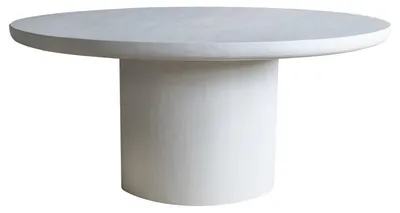 Produktbild von Pomax Piastro Tisch, Weiß, Ø 150 x H 68 cm