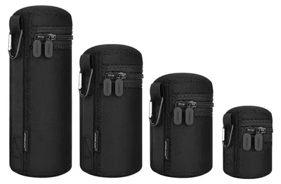 Zdjęcie produktu dla Zestaw wodoodpornych etui na obiektywy do aparatów DSLR