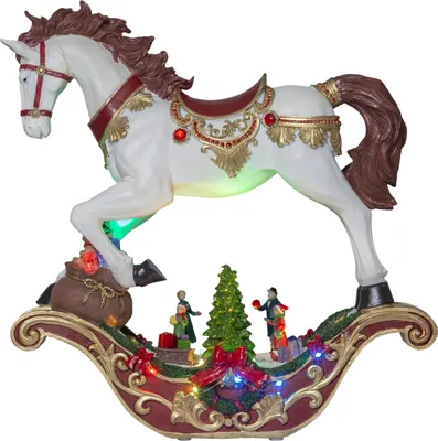 Produktbild von Star Trading LED-Weihnachtszene "Swing", bunt