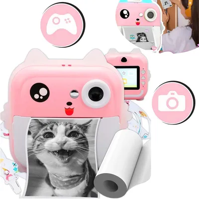 Produktbild von Mini Sofortbildkamera mit Drucker, 2in1 Digitalkamera & Fotodrucker