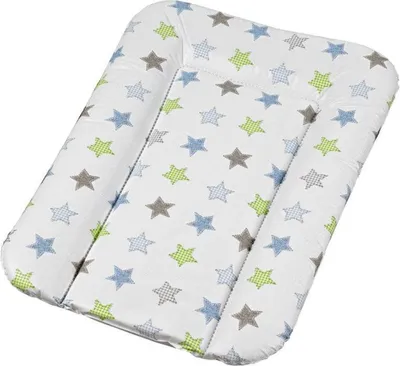 Produktbild von GEUTHER Wickelauflage Lilly | Sterne | 52x72 cm | Abwischbar | Gepolstert |  EU