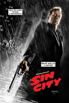 Produktbild von Sin City - Hartigan - Film Movie Kino - Poster Druck - Größe cm