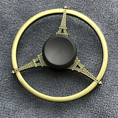 Produktbild von Tinisu Fidget Spinner Kreisel Anti Stress Rainbow Metall Finger ADHS