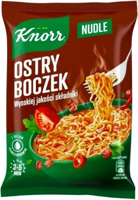 Zdjęcie produktu dla Knorr Nudle Ostry Boczek 63g