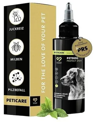 Zdjęcie produktu dla Olejek dla psów przeciw świądowi roztoczom pchłom grzybom pielęgnacja 30ML