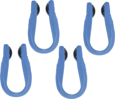 Imagen del producto de 4 unidades de clip de acupresión, portátiles, con forma de pulgar, para aplicar presión en puntos específicos de la mano, con imán (azul)