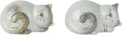 Produktbild von Katze - liegend - aus Terrakotta - ca. 11 x 8 x 9 cm - 1 Stück