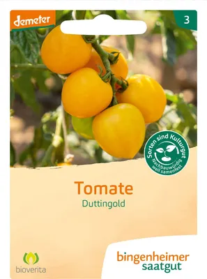 Artikelbild 2 von 'BIO Freilandtomate Duttingold' aus der Kategorie Freilandtomatensamen