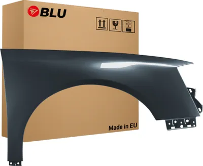 Immagine prodotto di BLU Parafango compatibile con VW Volkswagen Passat B6 LK7X Destra Silber IslandGrau | 2005-2010 | Anteriore | Verniciato | Pronto per il montaggio | Acciaio