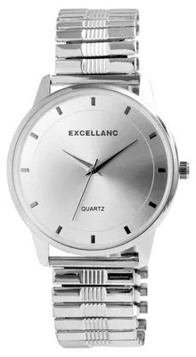 Produktbild von Excellanc Herrenuhr mit Edelstahlzugarmband