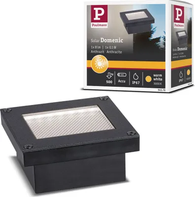 Immagine prodotto di Paulmann lampada da incasso a pavimento a LED solare Domenic