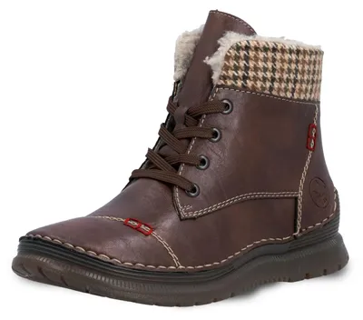 Zdjęcie produktu dla Buty za kostkę Rieker z imitacji skóry