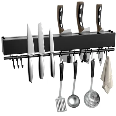 Productafbeelding van Solidchoice - 3-in-1 Magnetische Messenhouder 40 cm