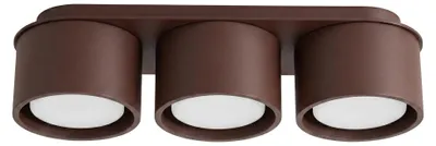 Obrázok produktu pre Stropné svietidlo MODO 3 hnedé Gx53 3xGx53 10 W hliník 8,2 x 10,4 x 32,4 cm Sollux Lighting