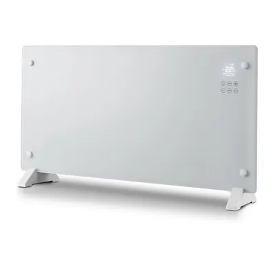 Productafbeelding van EXTRALINK Glass Panel Heater, Elektrische glazen radiator 2000W, WiFi, thermostaat, wit
