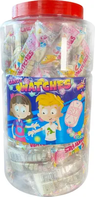 Produktbild von Display Komplett Candy Watches 13,5g Fruchtgeschmack 70 Stück