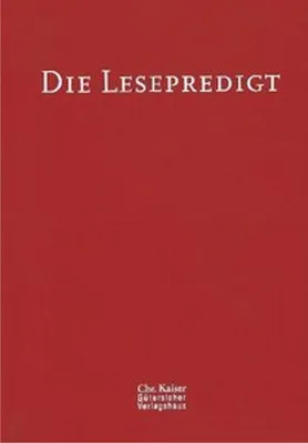 Image de Die Lesepredigt Ringordner