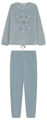 Productafbeelding van Women'secret Markt - Pyjama's - Pyjama, lang, groen, maat S, voor dames