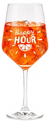 Produktbild von Gilde Spritz Glas Weinglas Happy Hour Glas