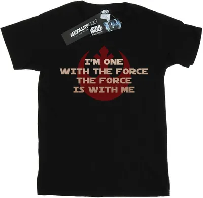 Produktbild von Star Wars - "Rogue One I'm One With The Force" T-Shirt für Herren BI45645 (XL) (Schwarz)