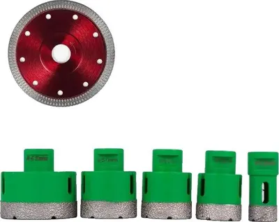 Obrázok produktu pre Diamantový vrták, závit M14, vákuovo spájkovaný