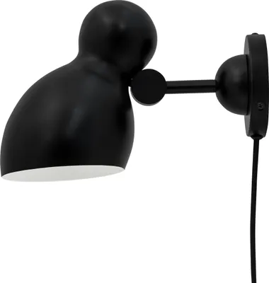 Produktbild von Wandleuchten Wandlampe LED Wandbeleuchtung Leselampe Wohnzimmer Metall Schlafzimmer Ludo schwarz