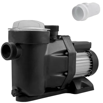 Immagine prodotto di VEVOR pompa per piscina 750 W 1 HP Pompe per piscina Portata max. Portata 19200 L/H Pompa filtro Velocità 3450 rpm Pompa di circolazione Max. Temperatura 50° C Pompa acqua Piscina ideale per piscine Bagni termali SPA