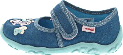 Produktbild von Superfit Bonny Hausschuh Blau in Gr. 31