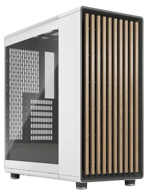 Image de Boîtier ATX Fractal Design North – Bois d'érable, verre trempé