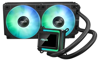 Obrázok produktu pre ASUS LC 240 ARGB, Vodné chladenie typu všetko v jednom, 12 cm, Čierna