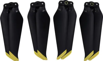 Produktbild von 2 Paare Schnellfreisetzungs -Propeller Ersatzteile für DJI Mavic Pro / Zoom (Goldkanten).