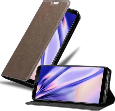Immagine prodotto di Cadorabo custodia per Vivo Y71 custodia protettiva in marrone custodia per cellulare custodia cover chiusura magnetica