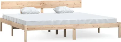 Produktbild von vidaXL Massivholzbett Kiefer 180x200 cm