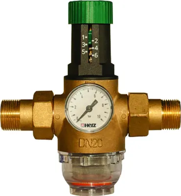 Obrázok produktu pre Herz Membr.Druckred. DN15 PN16 0-40 Grad Einstellbereich 0,5-6 bar Fig.2682/11, 1 Stk.