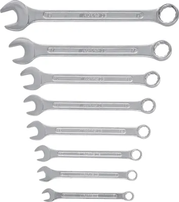 Produktbild von PARKSIDE® Ring- / Gabel-Ring- / Maulschlüsselsatz 8 teilig (Gabel- Ringschlüssel)