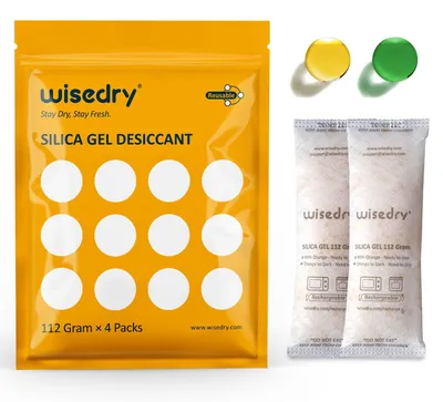 Trockenmittelbeutel 112 g 4er-Pack mit Indikatorkügelchen