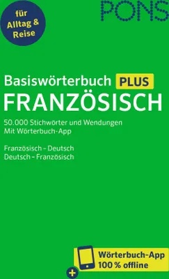 Produktbild von PONS Basiswörterbuch Plus Französisch