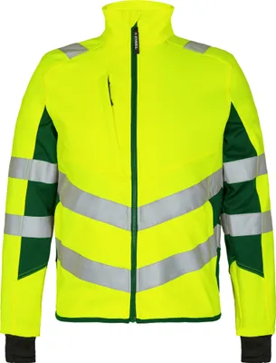 Produktbild von F. Engel Safety Arbeitsjacke, Gelb/Grün, Gr. 3XL