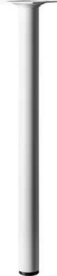 Produktbild von Hettich Tischbein 3,0 x 40 cm Stahl weiß - 1 Stück