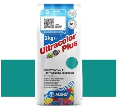 Produktbild von MAPEI Ultracolor Plus flexfuge zementäre Fugenmörtel Nr 171 - TÜRKIS 2kg
